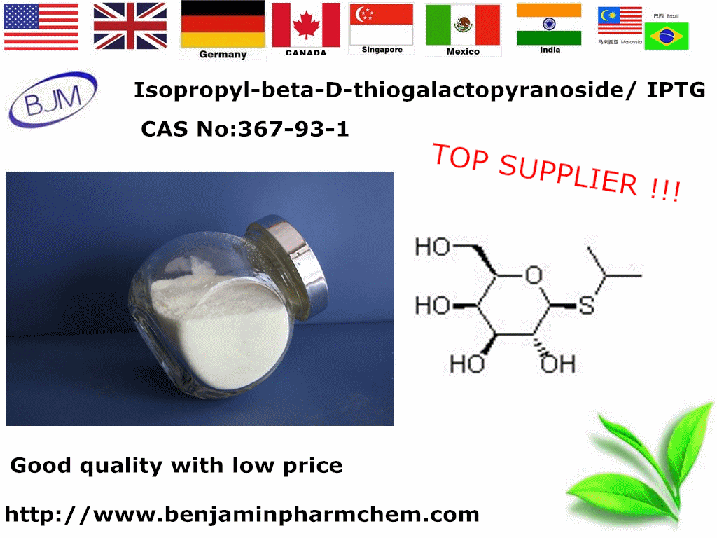 IPTG_ CAS No 367_93_1_ Isopropyl_beta_D_thiogalactopyranosid